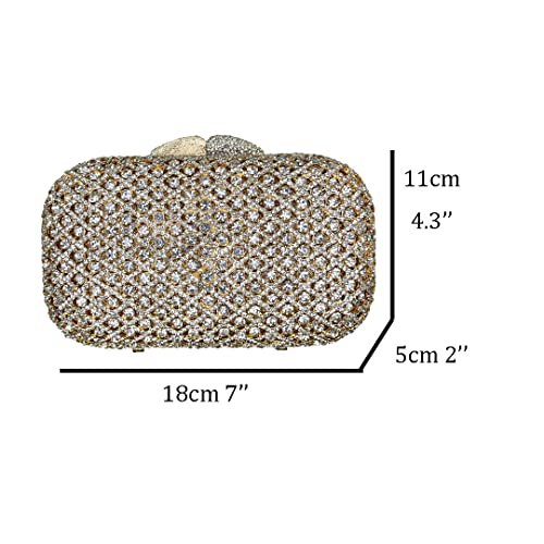 Mooting Elegant Clutch Crystal Purses Evening Bag For Women, Perfect For Weddings And Special Occasions (1) #TOP6