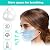 ShaggyDogz 3D Bracket Inner Support Frame-Lipstick Protection Increase Breathing Space Silicone Holder Reusable Washable Comfortable
