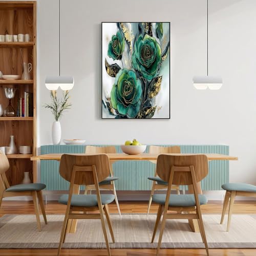Cuadros de decoración para dormitorios grandes que transforman tu salón en un oasis floral 4
