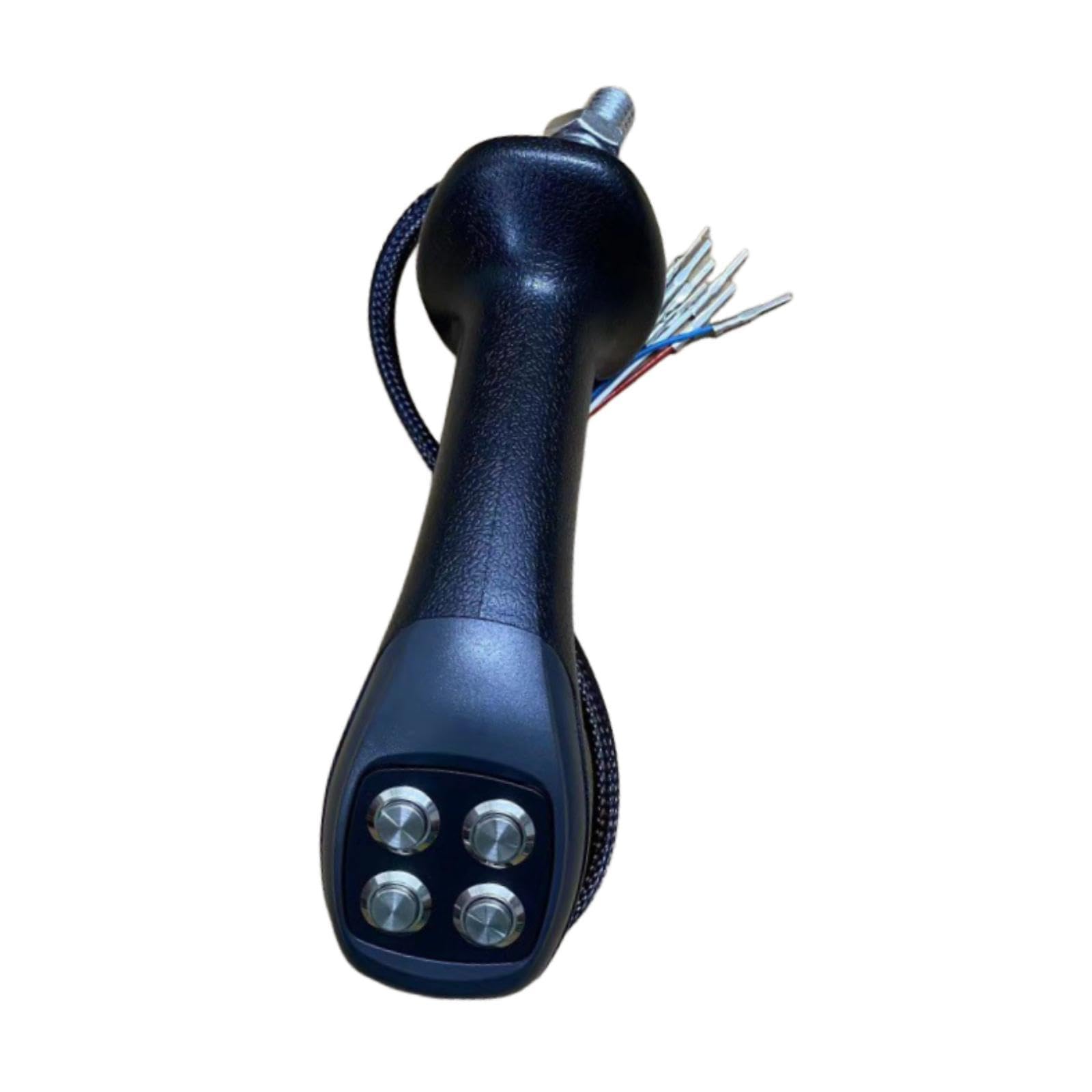 Colcolo Maniglia di presa a 4 pulsanti per leva di controllo dell'escavatore gommato, maniglie del joystick dell'escavatore, per La Mano Destra