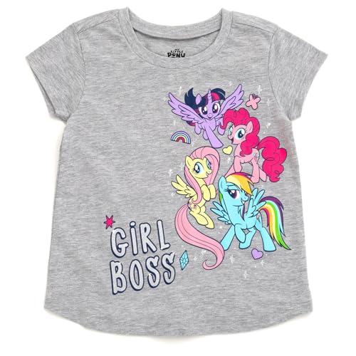 Image of My Little Pony Girls' Short Sleeve Tee Toddler to Big Kid