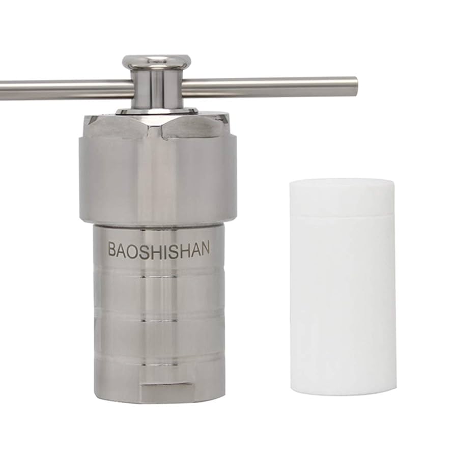Hydrothermal Synthesis Autoclave Reactor W/PPL Lined Vessel Lined 100ml