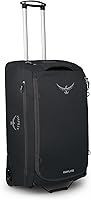Osprey Daylite 85L Wheeled Collapsible Duffel Bag - Lightweight Durable Rolling Travel Suitcase, Black