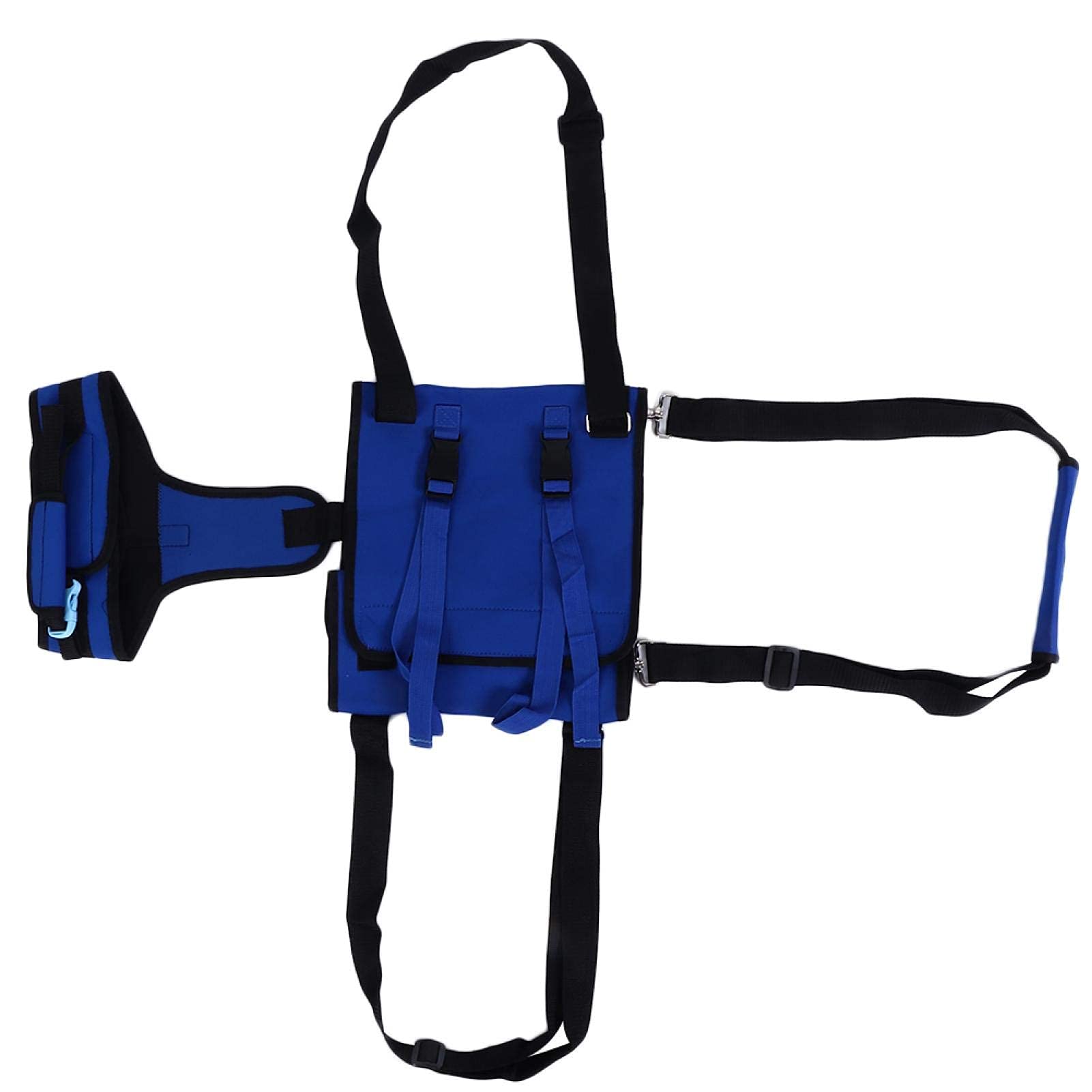 Fengfree Pet Full Body Lift Harness, Pet Assist Sling, Comfortable Breathable Durable for Elderly Dogs General Purpose Climb Stairs Disabled Dogs(blue, XL)