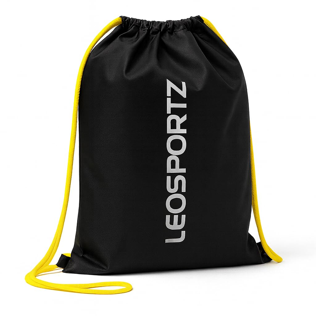 Leosportz Drawstring Bag Backpack for Men Women 25 Litre | Gym Sports Bag Small for Men Women Kids | Basketball Bag Gym Backpack Swimming Shoulder Drawstring Backpack-image-42