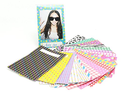 CAIUL Compatible 60 Sheets Creative Colorful Film Decor Sticker Borders for Fujifilm Instax Mini Instant Film (t2)