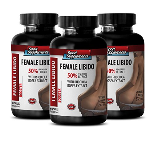 Boost Sex Drive for Women Natural - Female LIBIDO Booster - Dietary Supplement - l arginine Testosterone - 3 Bottles 180 Capsules