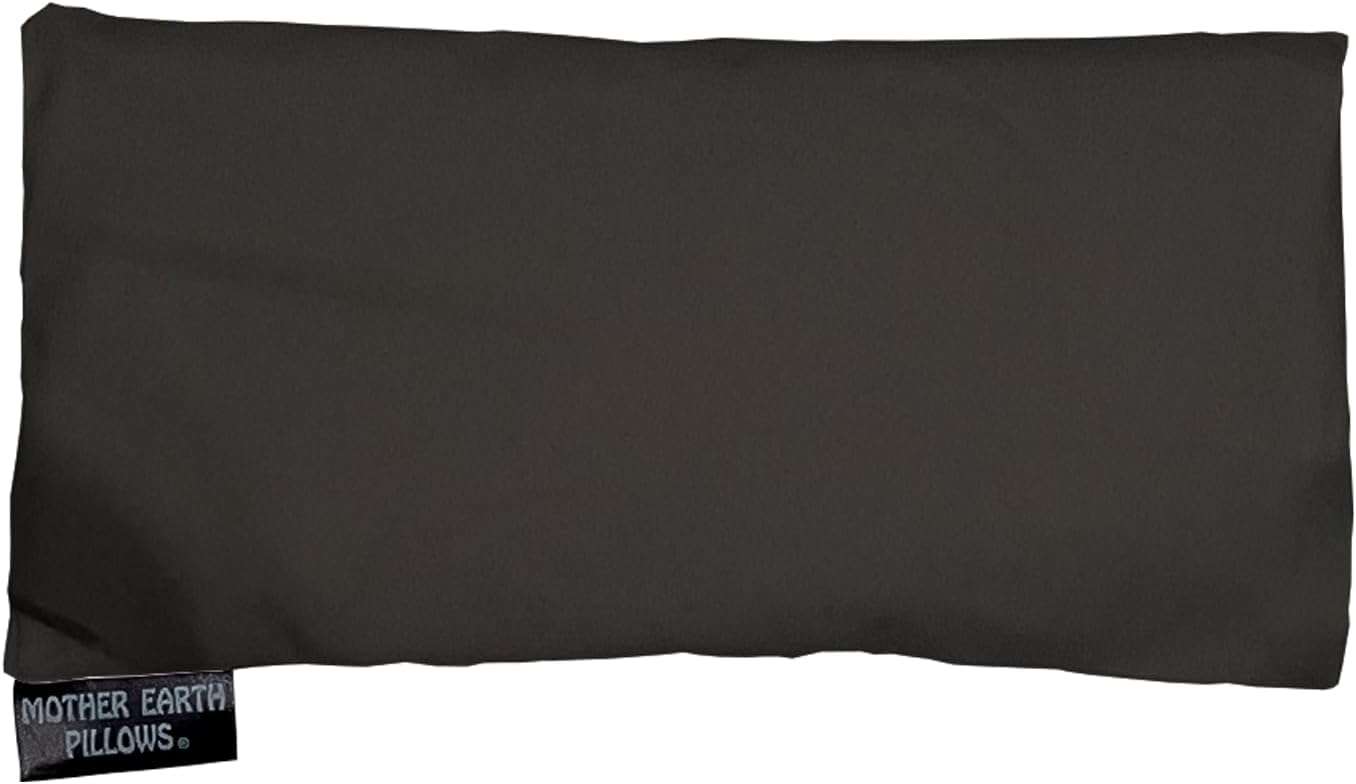 Mother Earth Pillows Therapeutic Eye Pillow (Black - No Herbs Added)