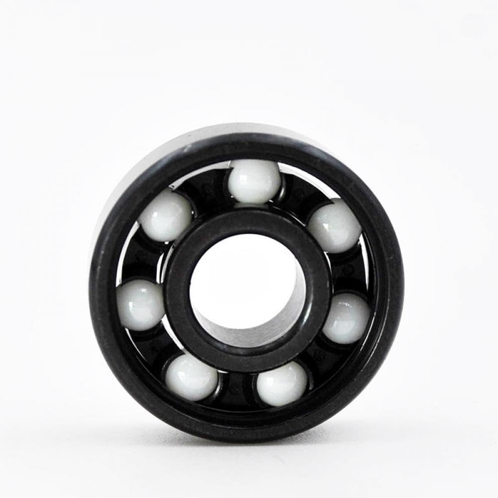 16pcs 608 RS Hybrid Ceramic Ball Beings 8x22x7mm compatible avec rouleau à roulettes rouleaux de skateboard Longboard 608rs