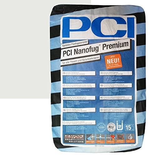 Preisvergleich Produktbild PCI Nanofug Premium 15kg Flexfugenmrtel Nr. 16 Silbergrau