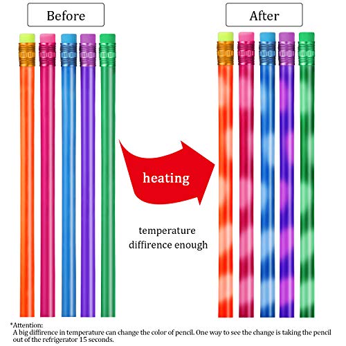 Lápices de colores termocrómicos Outus 30 piezas miniatura 2