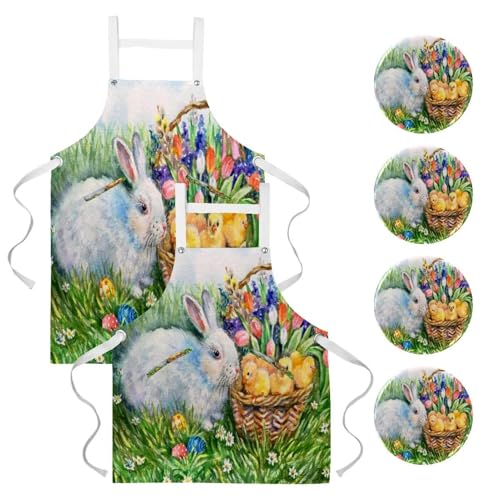 Tabliers de cuisine anti-taches avec broches pour en finir avec les vêtements sales