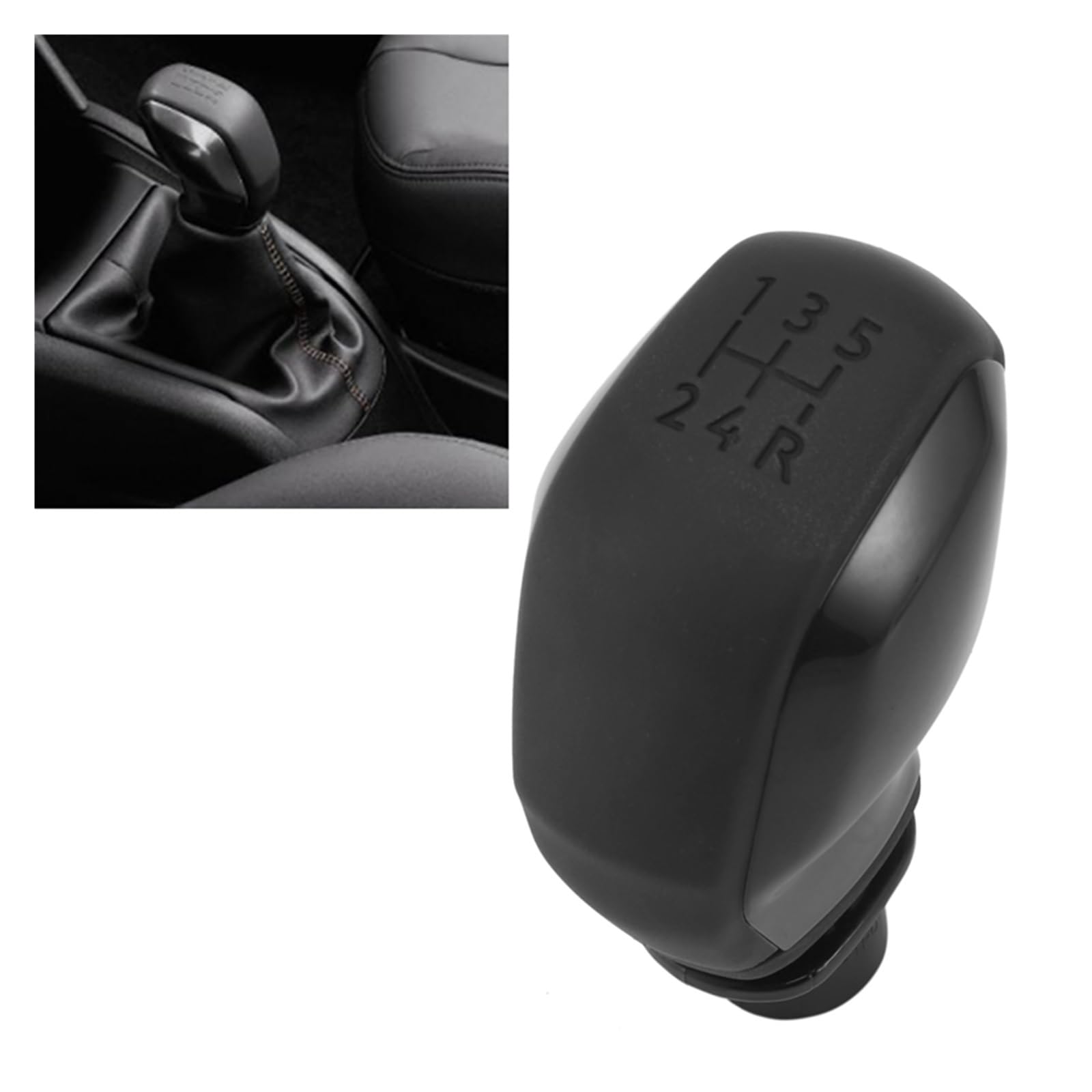 Testa pomello cambio dell'auto Pomello del cambio per auto a 5 velocità