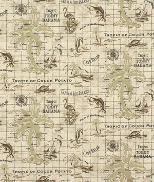 Tommy Bahama Outdoor Island Song Rattan Fabric - by the Yard