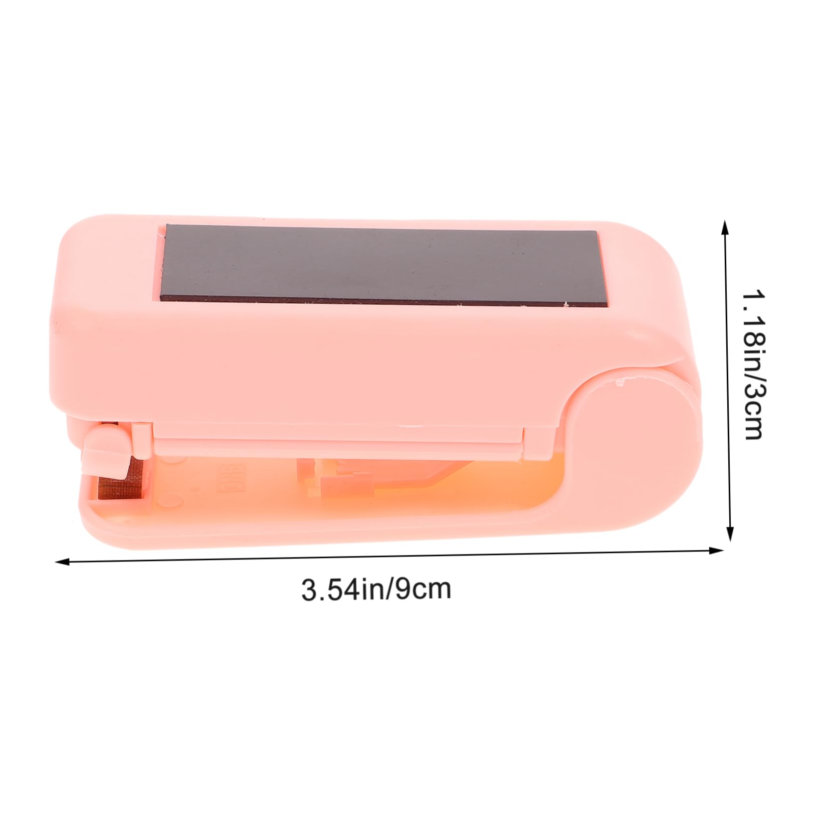 PRETYZOOM Portable Mini Bag Sealer Hand Held Heat Sealing Machine for Food Storage Quick Easy Use Lightweight Design Battery Operated Pink No Battery Included