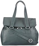  Mexx 13haw010 Retro Modern Satchel 3FHWB024, Damen Henkeltaschen, Grün (Dark Persian Gr), 30x25x13 cm (B x H x T)