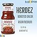 Herdez Salsa Roja Medium Roasted 15.7 oz Glass Bottle 4 Pack + 1 Reusable Serving Dish by Kool8shop Infinite Deals