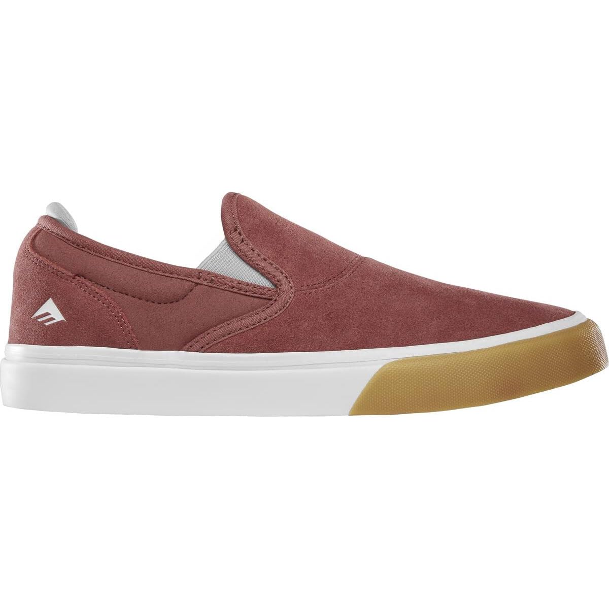 Emerica Skateboard Shoes Wino G6 Slip-On Burgundy/Gum Size 11