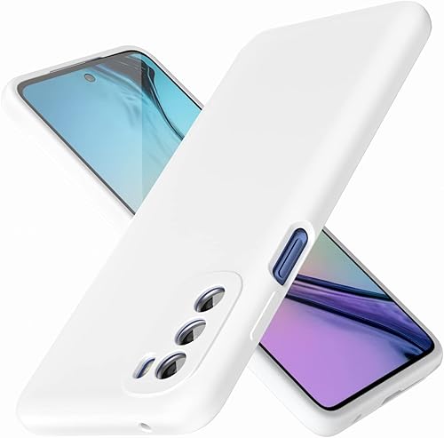 NUIMADL Moto G Stylus 2022 - Funda protectora de silicona líquida suave y forro de microfibra antiarañazos, a prueba de golpes, compatible con