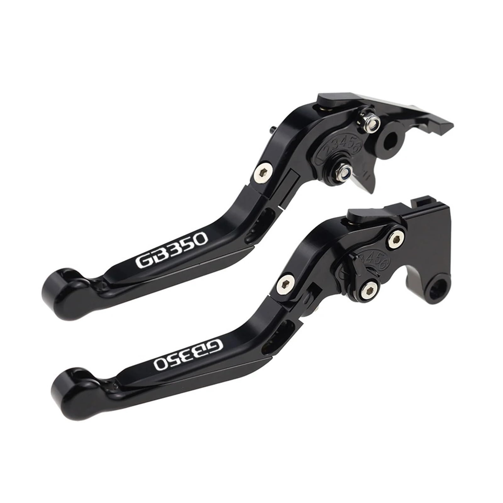 Jghfdws 14 Motorcycle Brake Clutch Lever Set For Gb350 Motorcycle Folding Extendable Brake Clutch Levers