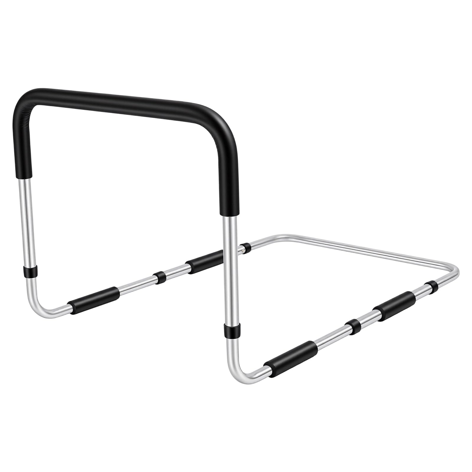 Barriera letto per anziani Aiuto al sollevamento Acciaio alta 51x46-56cm