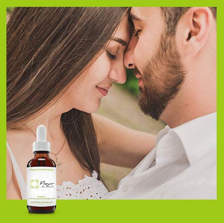 Flores de Bach Pérdida de libido para una sexualidad plena, del placer -Permite recuperar un interés sexual, de estimular su libido, del entusiasmo, de ser más abierta con su cónyuge.
