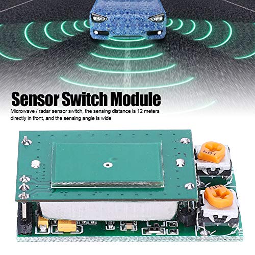 Sensor de radar de microondas 5.8GHz HFS DC06 evita fallos por calor en interruptor 8