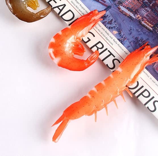 Amazon | 海老 ヘアクリップ エビ 食品ヘアピン おもしろ (B えびぞり