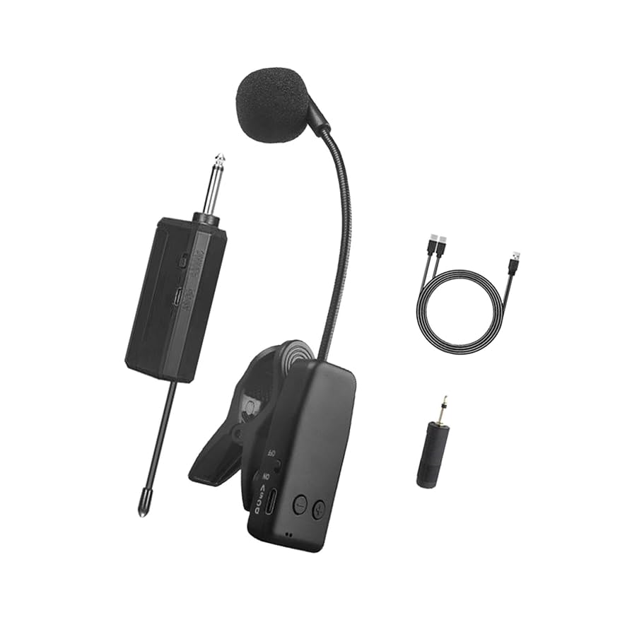 楽器用マイク　ワイヤレス　クリップ　ノイズ軽減　楽器　ワイヤレスマイク 楽器用マイク ワイヤレス クリップ ノイズ軽減 楽器 ワイヤレス