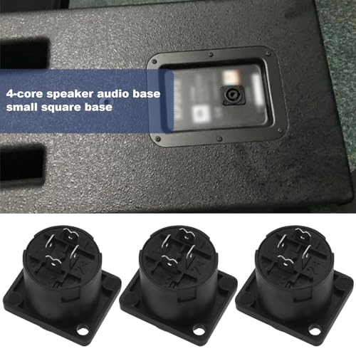 10 conectores Speakon hembra 4 pines para audio miniatura 2