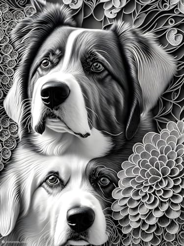 Affiches sur toile chien pour transformer l ambiance de votre salon chaleureux