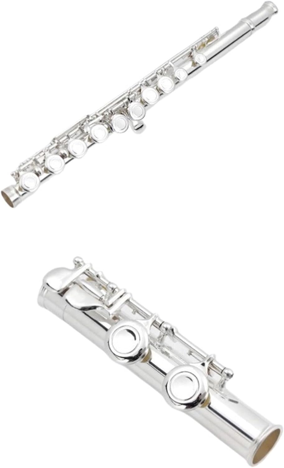 Cフルート楽器 シルバー 初心者用フルート フルート シルバーメッキ17