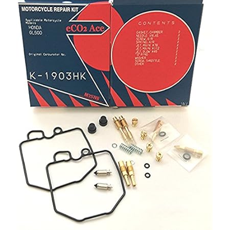 Amazon Com Keyster Carb Kit Compatible With Honda Gl500 Silverwing 1981 19 Automotive