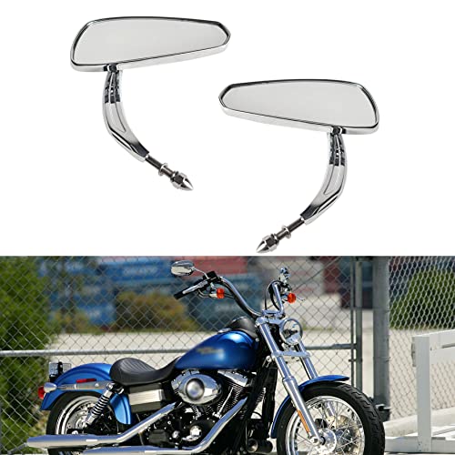Image of Motorcycle Chrome Rearview Mirrors Replacement for Street Glide Special FLHX