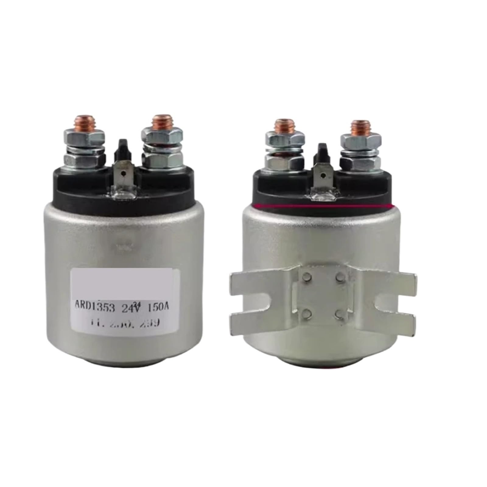 Contacteur DC 12V 24V relais switch pour moteur de pompe hydraulique et chariot élévateur blanc