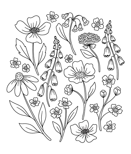 On the Bright Side Coloring Book: Floral Patterns to Help You Relax, Unwind, and Focus on the Good (On the Bright Side, 1) - Image 2