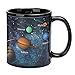 Antspirit Heat Changing Solar System Magic Coffee Mug Heat Sensitive Porcelain Tea Cup Christmas Funny (10 OZ)