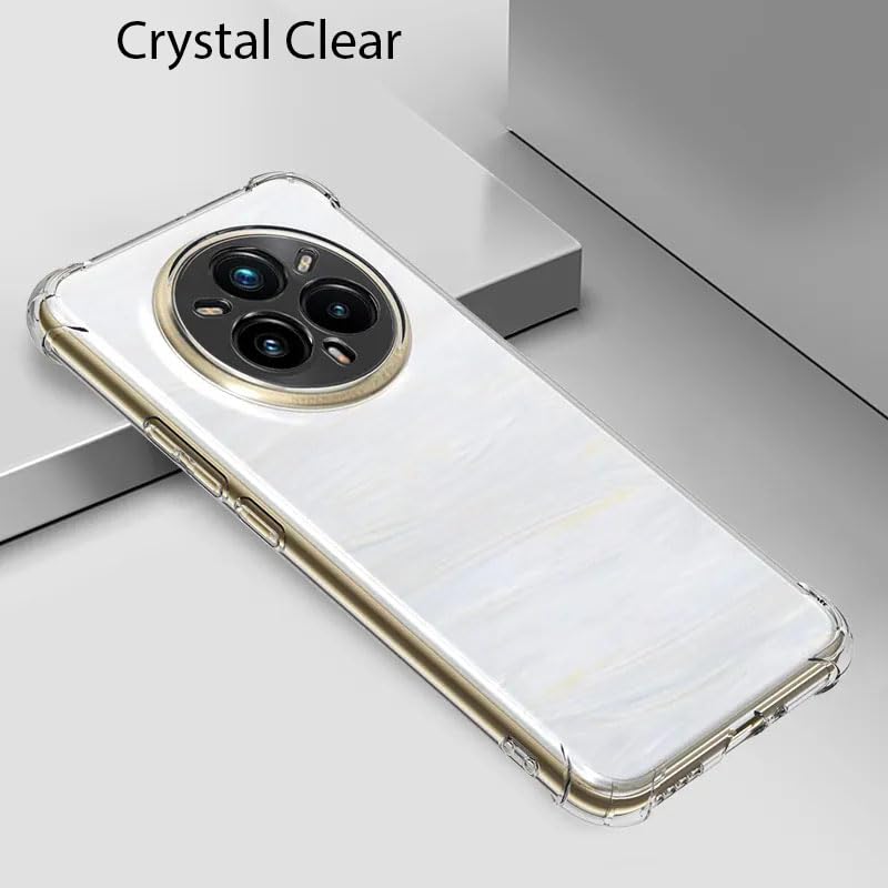 Image of for [realme 14 pro Plus] Case,[realme 14 pro Plus] Phone Back Case Cover Clear Corners TPU Shock-Absorption Flexible Cell Phone Cover for [realme 14 pro Plus] - Transparent