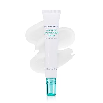 MEDITHERAPY Porethera Real Bifida Blur Serum 1.01 fl oz - No-Wash Primer Serum with Tannin Complex & Niacinamide - Visual Pore Coverage, Sebum Control & Barrier Support for Oily, Uneven Skin