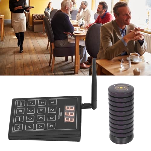 Trådlöst Restaurangpersonsökarsystem med 10 Knappöppnare