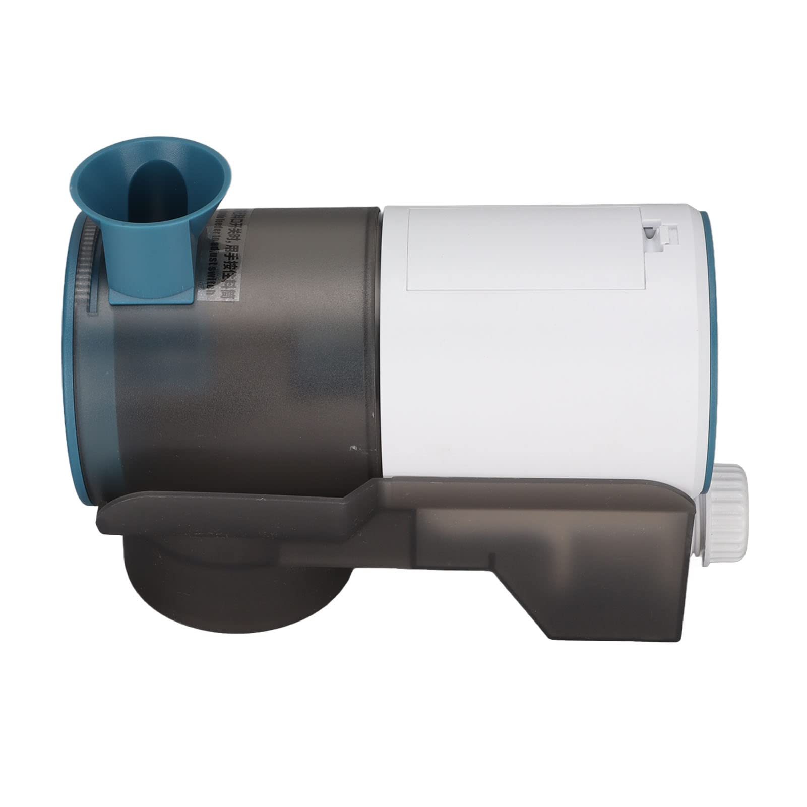 Alimentador automático de peces dispensador eléctrico duradero a pilas para acuario de agua dulce
