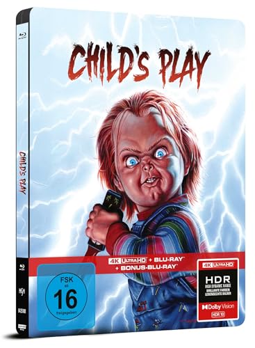 Chucky: Die Mörderpuppe – 4K Steelbook (UHD + Blu-ray Disc)