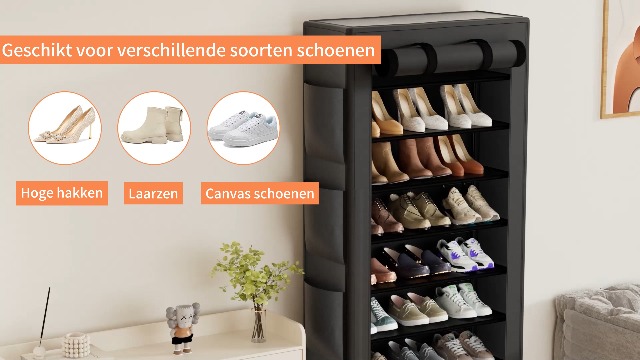 OYREL Schoenenpakken van 11 Niveaus, Organisator van Schoenen met