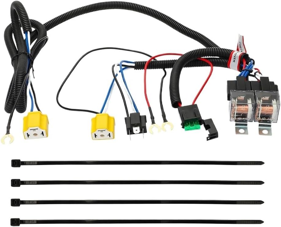 H/*4 L*/ED Headlights Wiring Harness Kit H6054 7x6 5x7