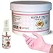 Sugaring NYC Kit - 350 Jar Sugaring Paste, Anti Ingrown Hair Solution and Set of Gloves - Perfect for Bikini Sugaring, Brazilian Sugaring & Legs