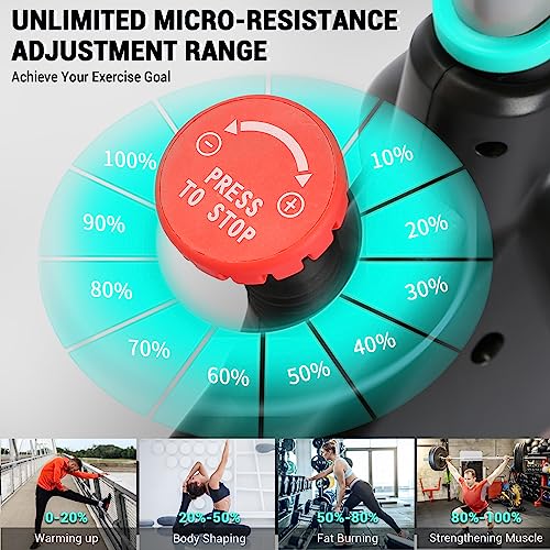Exercise Bike, WENOKER Magnetic Resistance Stationary Bike for Home, Indoor Bike with Whisper Quiet, Heavy Flywheel and Upgraded LCD Monitor - Thumbnail 5
