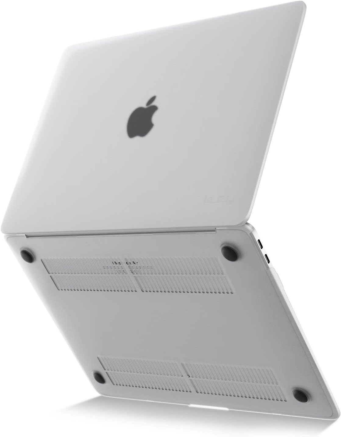 Kuzy Compatible with MacBook Air 13 inch Case 2020 2021 2019 2018 Release A2337 M1 A2179 A1932 Mac Book Air Case Hardshell Soft Touch Hard Cover Laptop Case for 13 inch MacBook Air Case, Frost Clear