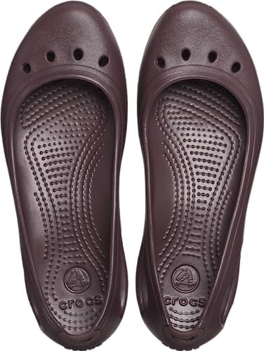 Crocs Women's Kadee Ballet Flats, Dark Cherry, Numeric_8 | Image 3