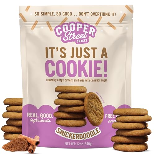 Cooper Street Snacks Snickerdoodle Cookies - Made with Real Butter