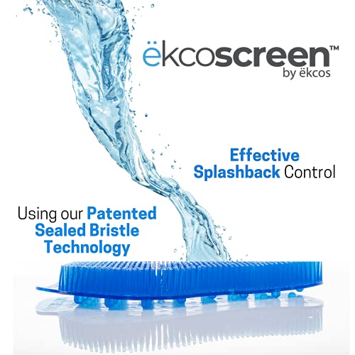 Diversey - EKS-3B-12 ekcoscreen 60 Day Premium Anti-Splash Urinal Screen, 7" x 7" Blue/Fresh (12 Pack) - Thumbnail 4